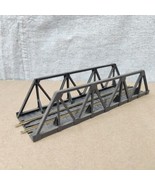 HO Scale 9in Steel Girder Bridge Unbranded Model Railroad Scenary Diorama - £9.48 GBP