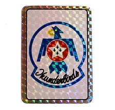 K&#39;s Novelties Air Force Thunderbirds Flag Reflective Decal Bumper Sticker - $3.45
