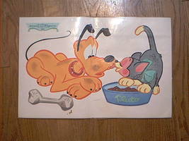 5 Disney Placemats Ludwig Von Drake/MICKEY MOUSE/Pluto/WDW Park - £7.19 GBP