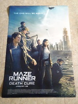 Maze Runner: The Death Cure - Movie Poster With Dylan O&#39;brien &amp; Kaya Scodelario - £15.42 GBP