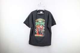 Vtg 90s Mens Large Faded Spell Out Poker Run Skeleton Luck Of the Irish T-Shirt - £45.34 GBP