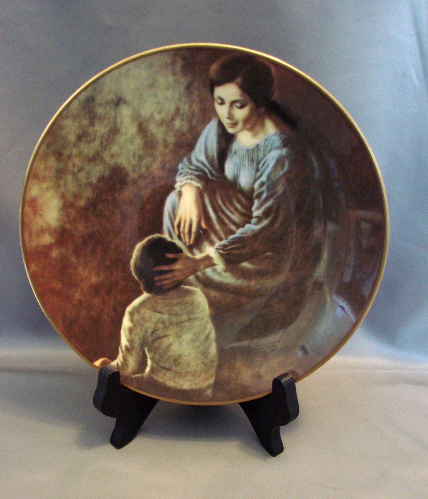 Gorham "Dear Child" 1st Issue Limited Edition Irene Spencer Collector Plate - $10.95