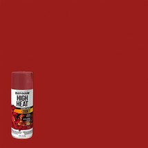 Rust-Oleum 248908 Automotive High Heat Spray Paint, 12 Ounce, Flat Red, ... - £19.55 GBP