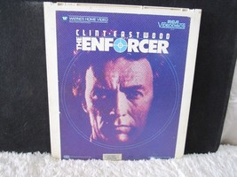 CED VideoDisc The Enforcer (1976) Starring Clint Eastwood, Warner Bros Inc - £7.85 GBP