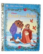 Beauty And The Beast 1993 Vintage A Little Golden Book Kids Hardcover Book - $4.00