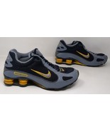 Nike Shox Monster Grey Black Yellow 2004 Shoes Men Size 8 308963-401 Vin... - £57.90 GBP