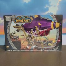 Mega Bloks 91014 - World Of Warcraft WOW Goblin Zeppelin Ambush 2012 310... - $58.19