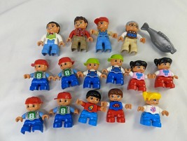 Lego Duplo Boy Girls Men Grandpa People Fish Lot - $39.95