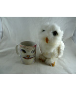 Harry Potter And The Sorcerer&#39;s Stone Hedwig Coffee Mug Cup + Plush Owl ... - $25.42 CAD