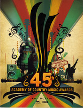 The 45th Academy of Country Music Awards Apirl 18th 2010 Program - £11.76 GBP