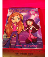 Bratz Doll Toy Craft Fun N Funky Cartoon Character Coloring Book Activit... - $71.04 MXN