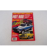July 1987 Hot Rodding Magazinee Wild Street Chevys! Street-Build Chevy&#39;s... - $16.16 CAD