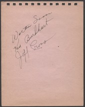 1940&#39;S SIGNED ALBUM PAGE X3 WALTER SESSI KEN BURKHART JEFF CROSS 1946 CA... - €16,77 EUR