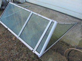 1973 SportMaster Walk Through WINDSHIELD 71 wide 48 3/4 Sides 21 Door 6 ... - $370.00