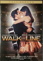 Walk The Line [DVD Full Screen, 2007] 2005 Joaquin Phoenix, Reese Witherspoon - £0.89 GBP