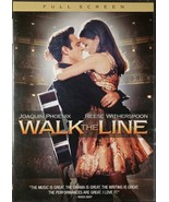 Walk The Line [DVD Full Screen, 2007] 2005 Joaquin Phoenix, Reese Witherspoon - $1.13