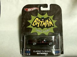 Hot Wheels 2012 Retro Entertainment Batman Classic TV Series Batmobile X8906 - £43.06 GBP