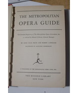 METROPOLITAN OPERA GUIDE 1939 Hardcover  BOOK MARY ELLIS PELTZ VG Modern... - $25.58 CAD