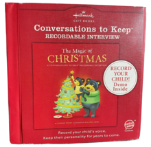 The Magic Of Christmas Conversations Keep Sake Gift Book Record Child Hallmark - £18.86 GBP