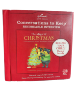 The Magic Of Christmas Conversations Keep Sake Gift Book Record Child Ha... - £18.48 GBP