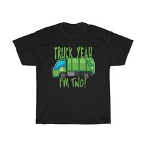 Kids Truck Yeah, I&#39;m Two Garbage Truck for 2 Year Birthday T-Shirt - £17.54 GBP+