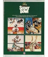 BOOK Mcdonalds History of the Superbowl vol 3 program IX-X1  - $4.00