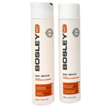 Bosley Md BOS-REVIVE Color Safe Shampoo &amp; Conditioner Duo 10.1 Oz. - £18.26 GBP