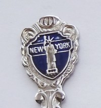 Collector Souvenir Spoon USA New York Statue of Liberty Emblem - £2.35 GBP