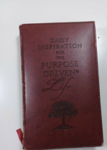 Daily Inspiration for the Purpose-Driven® Life Deluxe Tan Leather - £7.43 GBP