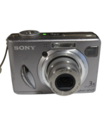 Sony Cyber-Shot DSC-W5 5.1MP Digital Camera POWERS ON BUT NEEDS REPAIR -... - £35.05 GBP