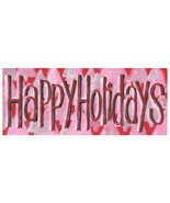 Happy Holidays Cards Original Art Christmas Hanukkah Kwanzaa 10 Cards&amp;En... - £13.77 GBP