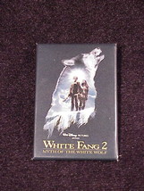 White Fang 2 Movie Promotional Advertising Pinback Button, Pin - £4.59 GBP