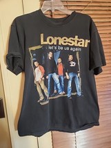 LONESTAR Let&#39;s Be Us Again Shirt   Tour tee 2004 Country Music Adult Siz... - £17.39 GBP