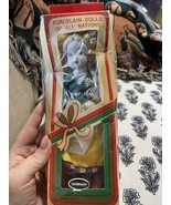 Germany Hand Painted Porcelain Doll Made In Taiwan Farrah Imports w/Orig... - $10.00