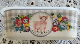 Pioneer Woman ~ Ceramic Food Storage Container ~ Sweet Romance Pattern ~... - £17.65 GBP