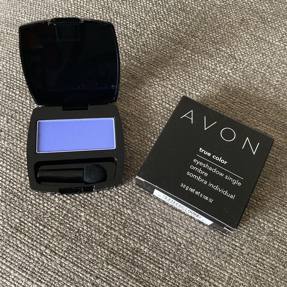 Avon True Color Eyeshadow Single Cornflower Blue Purple Indigo New In Box - $2.47