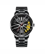  Automatic Electroplated Car Steering Wheel Non-Mechanical Sports Watch #1 - €13,88 EUR