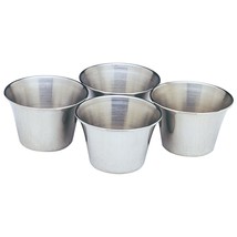 Norpro Stainless Steel Sauce Cups, Set of 4 - £23.53 GBP