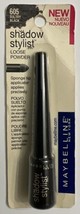 1- Maybelline Shadow Stylist Loose Powder Eyeshadow #605 SULTRY BLACK Ne... - $9.89