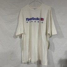 Reebok Classic Logo Vintage T Shirt Size XL  90s Y2K Lil Wayne The Hot Boys - £78.18 GBP