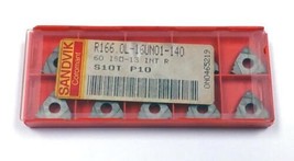 R166.0L-16UN01-140 S10T Sandvik Coromant (Pack of 10) Internal Threading... - $83.43