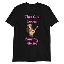 This Girl Loves Country Music T-Shirt - Funny Country Music Lover Shirts for Wom - £15.52 GBP+