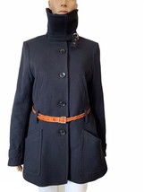 Bruuns Bazaar Wool Black Coat - £54.57 GBP