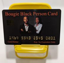 Aromabug Funny Fake Bankcards, 8 PACK: BOUGIE BLACK PERSON Cards (Free S... - $19.75