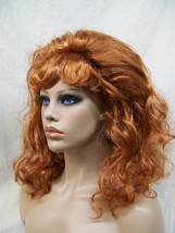 Natural Red Ginger Snaps Wig 60s 70s Housewife Groovy Teased Hair Peg Bundy Drag - £18.83 GBP