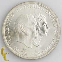 1960 CS Denmark 5 Kroner (Brilliant Uncirculated, BU) Wedding Anniversar... - $71.15 CAD