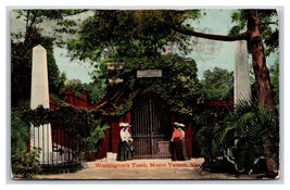 Washington&#39;s Tomb Mount Vernon Virginia VA DB Carte Postale S6 - £2.39 GBP