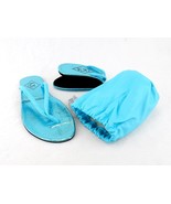 Ladies&#39; Folding Flip-Flops w/Pouch, BLUE ~ S/M/L/XL ~ Spa, Beach, Pool, ... - $169.41 MXN