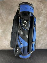 Top Flite XL Cart Golf Bag -- Blue 12 Tubes. Vey clean. All zippers work. - $39.59