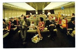Pan American NEW Boeing 747 Interior Postcard All The Room in the World  - £7.76 GBP